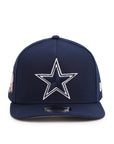 Dallas Cowboys Navy On White Super Bowl XXVII SP 9Fifty A-Frame Snapback