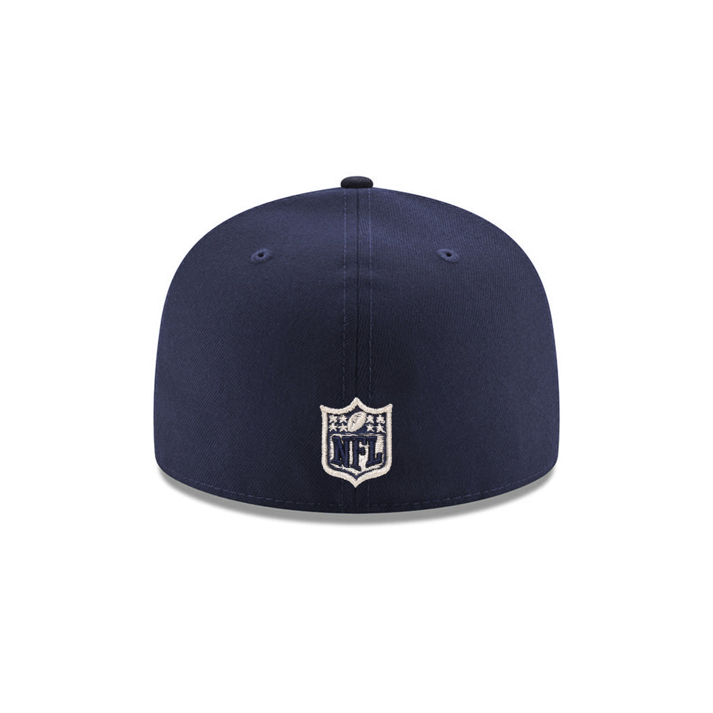 Dallas Cowboys Oceanside Blue Navy 2 Tone 25th Anniversary SP 59Fifty Fitted