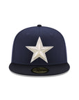 Dallas Cowboys Oceanside Blue Navy 2 Tone 25th Anniversary SP 59Fifty Fitted