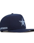 Dallas Cowboys Navy On Metallic Blue Team SP 9Fifty A-Frame Snapback