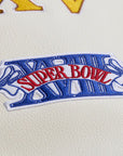Oakland Raiders Brown Cream Dusted Collection Varsity Full-Snap Jacket