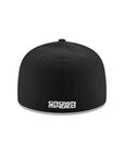 CrownMinded Black On White Established 2005 SP 59Fifty Fitted