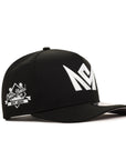 CrownMinded Black On White Established 2005 SP 9Fifty A-Frame Snapback