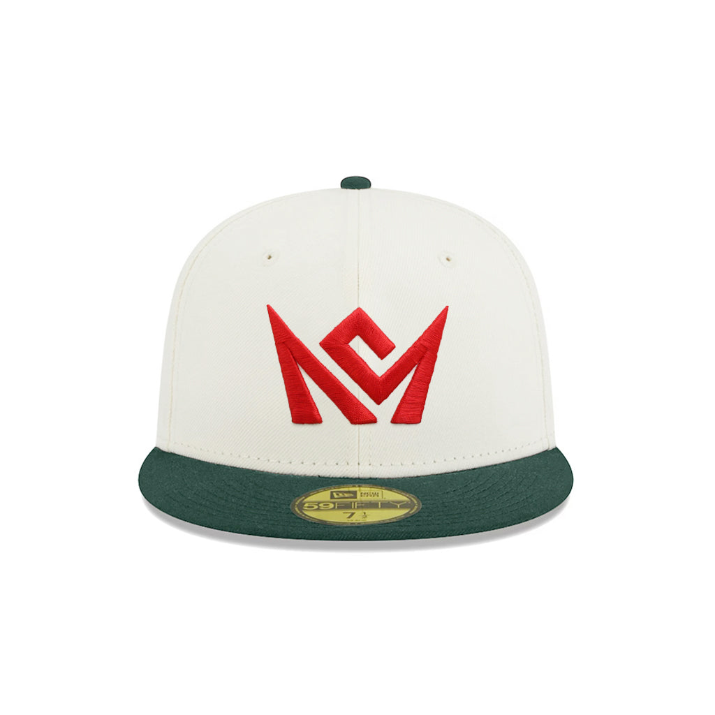 CrownMinded Chrome Green Mexico Flag SP 59Fifty Fitted