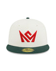 CrownMinded Chrome Green Mexico Flag SP 59Fifty Fitted