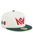 CrownMinded Chrome Green Mexico Flag SP 59Fifty Fitted