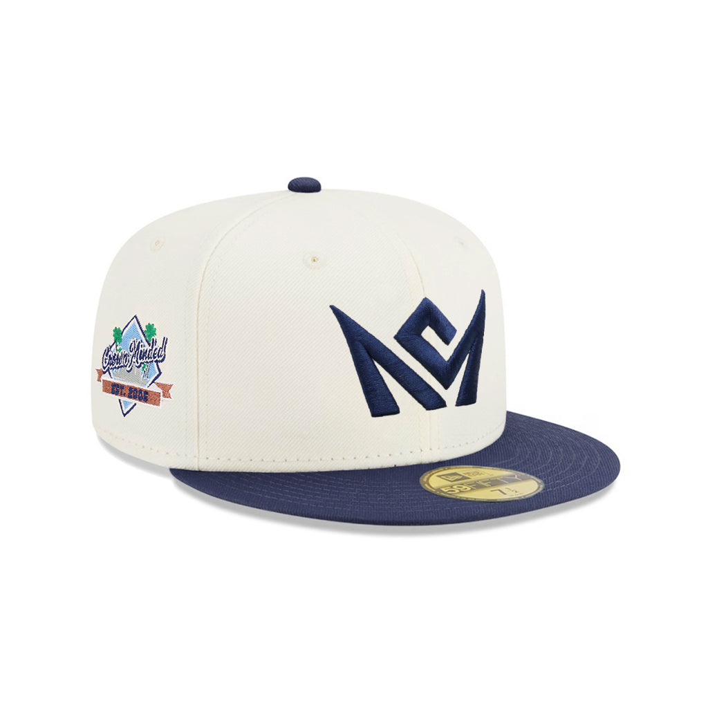CrownMinded Chrome Oceanside Blue Established 2005 SP 59Fifty Fitted