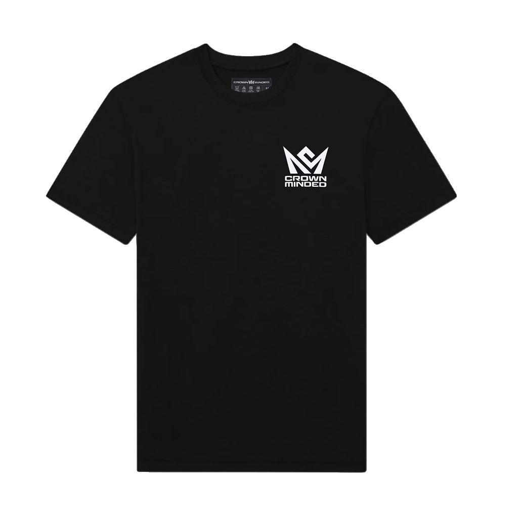 CrownMinded Twin Shot Established Graphic Tee - Black