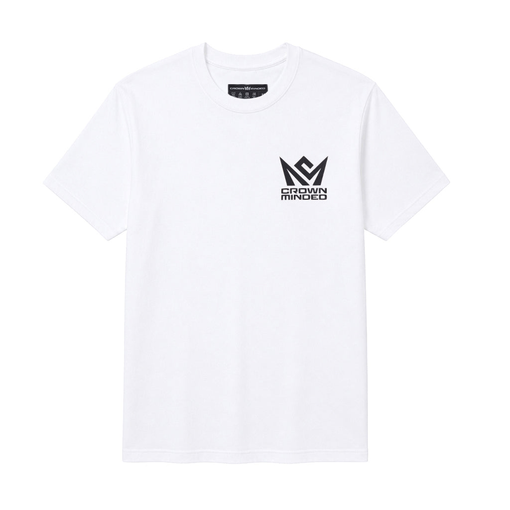 CrownMinded Twin Shot Established Graphic Tee - White