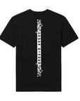 CrownMinded Twin Shot Vertical Graphic Tee - Black