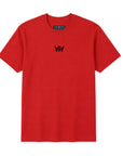 CrownMinded Twin Shot Vertical Graphic Tee - Red