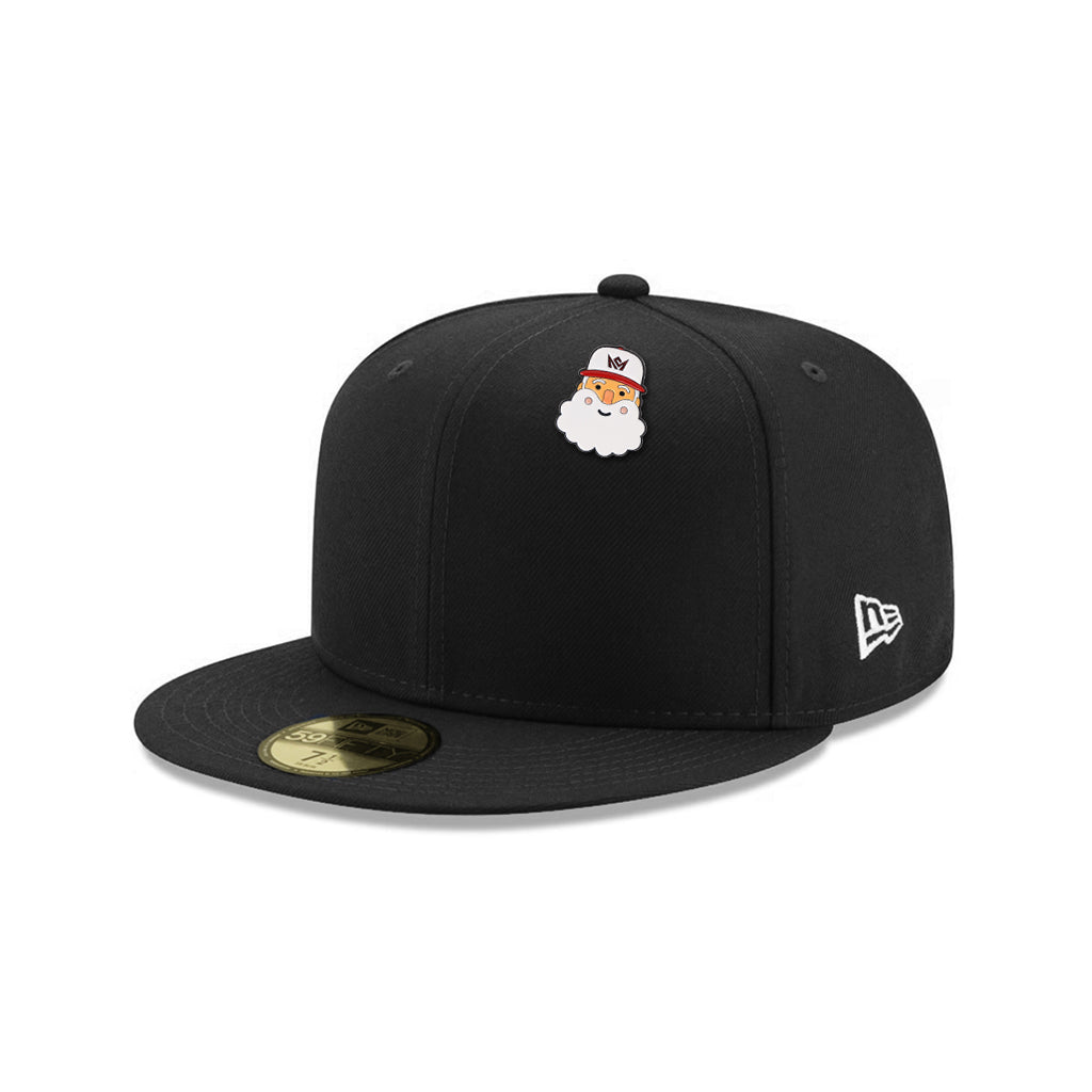 CrownMinded Capped Santa Clause Cap Pin