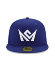 CrownMinded Royal Blue On White Established 2005 SP 59Fifty Fitted