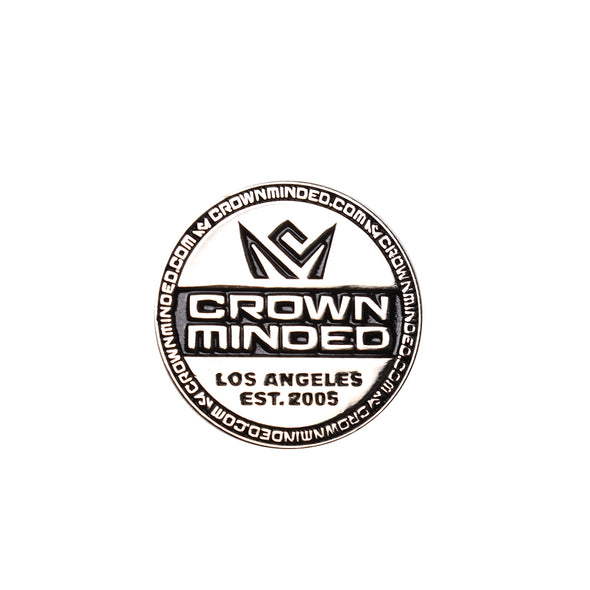 CrownMinded Los Angeles Est. 2005 Chrome Cap Pin