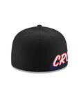 Mexico Cruz Azul Side Script Black Team 59Fifty Fitted
