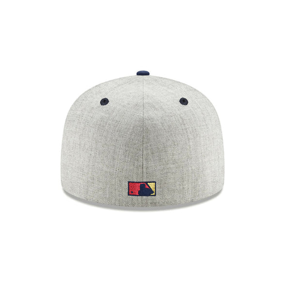 Chicago Cubs Heather Gray Blue 2 Tone Wrigley Field SP 59Fifty Fitted