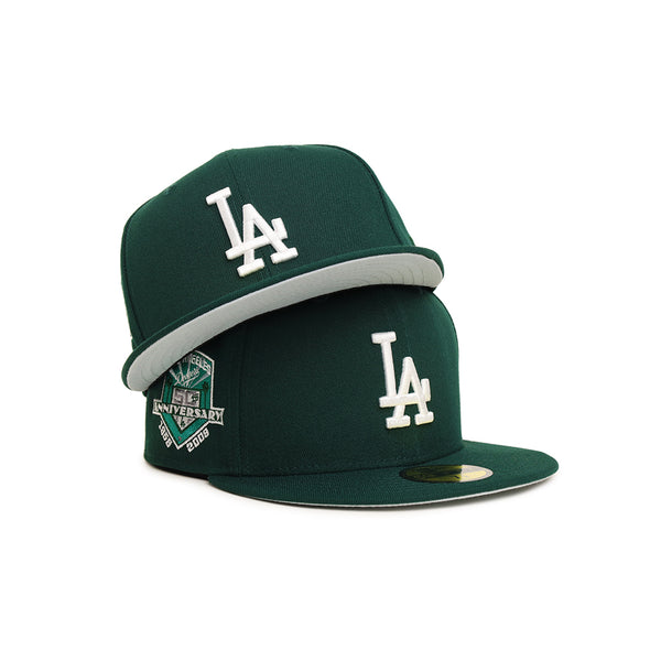 Los Angeles Dodgers Dark Green 50th Anniversary SP 59Fifty Fitted