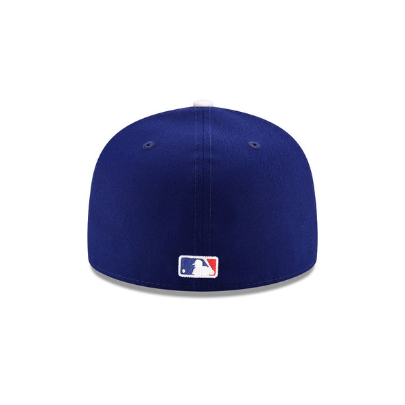 Los Angeles Dodgers Royal Upside Down Logo 59Fifty Fitted