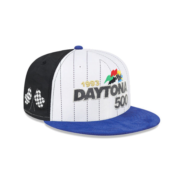 Nascar 1993 Daytona 500 Pinstripe Black Camo Checkered Flag SP 59Fifty Fitted