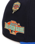 Detroit Tigers Navy Sapphire 2 Tone 2004 All Star Game SP 59Fifty Fitted