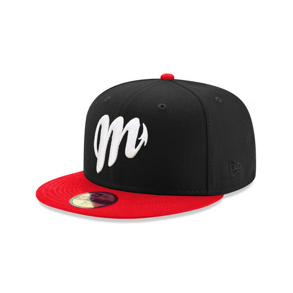 Diablos Rojos Del Mexico Black Red 2 Tone 59Fifty Fitted