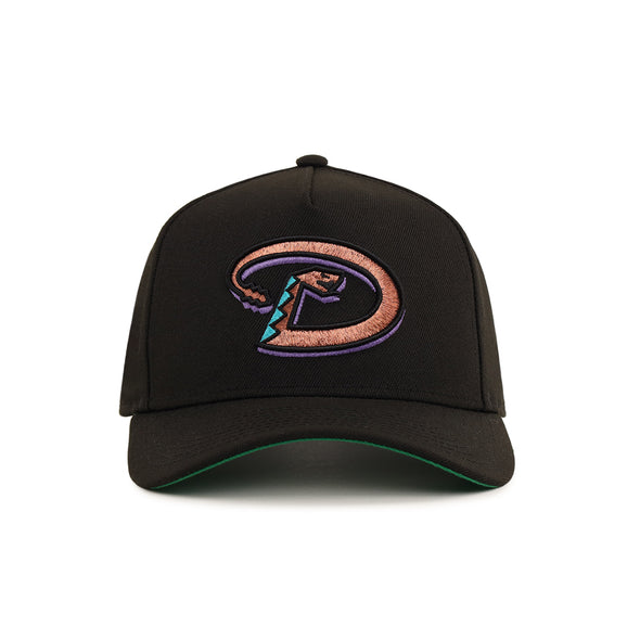 Arizona Diamondbacks 2001 World Series SP Black 9Forty A-Frame Snapback