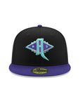 Arizona Diamondbacks Black Purple 2 Tone 2011 All Star Game SP 59Fifty Fitted