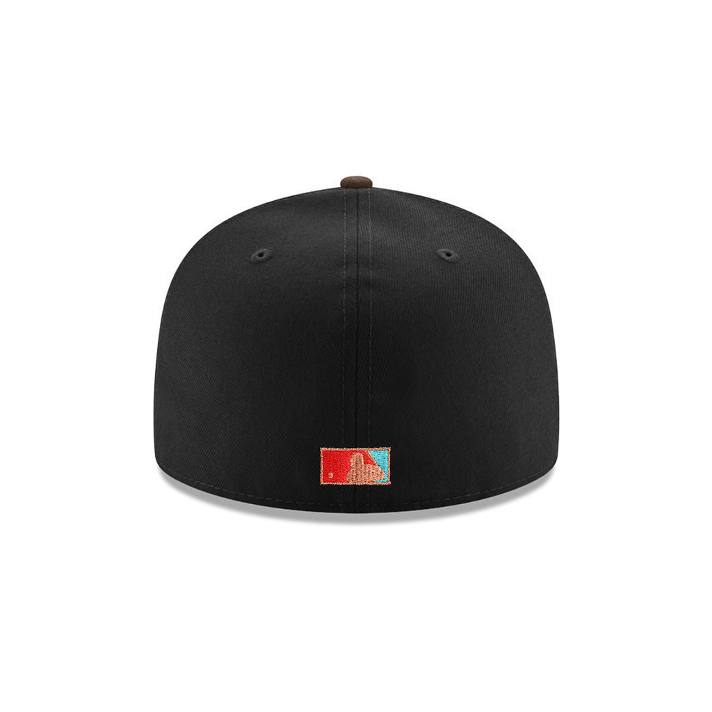 Arizona Diamondbacks Upside Down 25th Anniversary SP Black 59Fifty Fitted