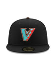 Arizona Diamondbacks Upside Down 25th Anniversary SP Black 59Fifty Fitted