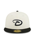 Arizona Diamondbacks Chrome Black 2 Tone 20th Anniversary SP 59Fifty Fitted