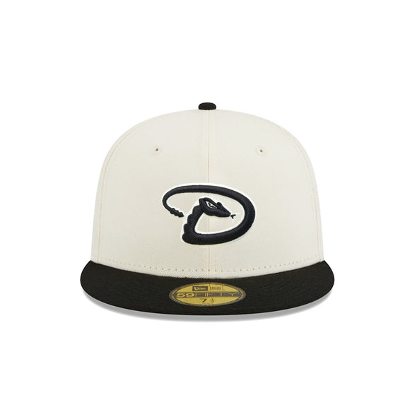 Arizona Diamondbacks Chrome Black 2 Tone 20th Anniversary SP 59Fifty Fitted