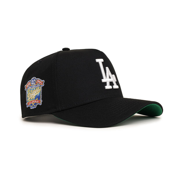Los Angeles Dodgers Black 40th Anniversary SP 9Forty A-Frame Snapback