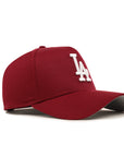 Los Angeles Dodgers Cardinal 9Forty A-Frame Snapback