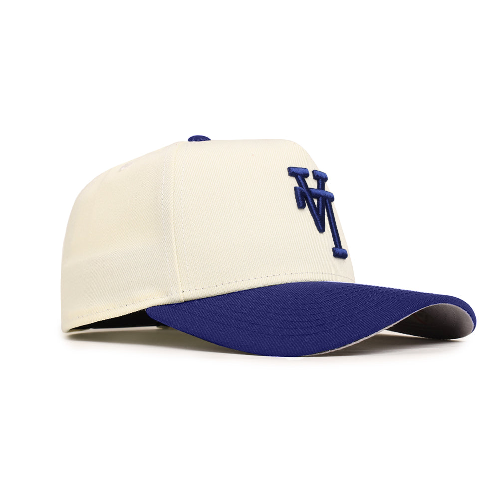 Los Angeles Dodgers Chrome Royal 2 Tone Upside Down Logo 9Forty A-Frame Snapback