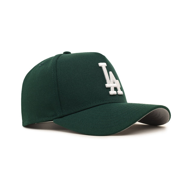 Los Angeles Dodgers Dark Green 9Forty A-Frame Snapback