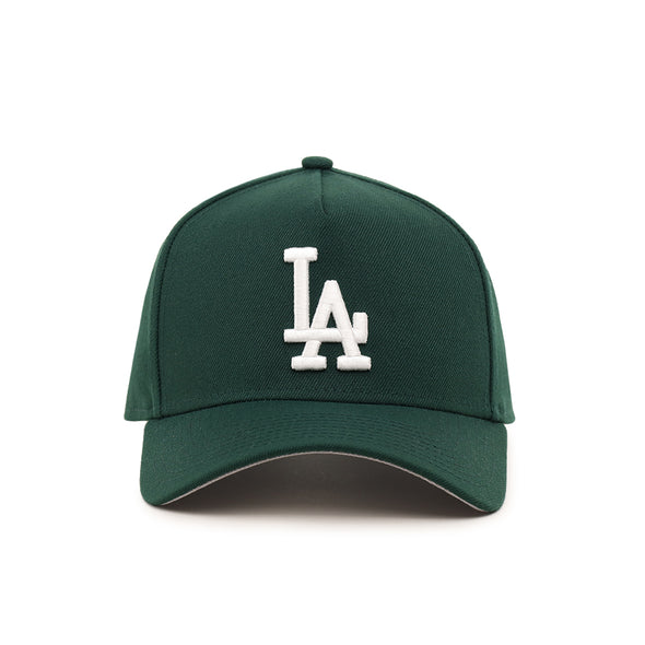 Los Angeles Dodgers Dark Green 9Forty A-Frame Snapback