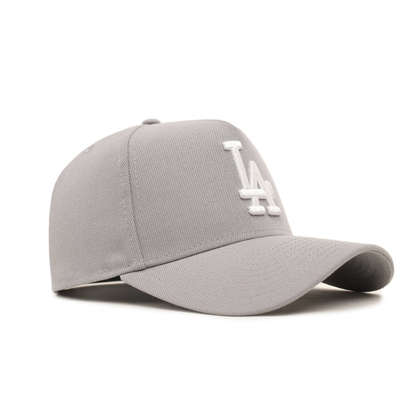 Los Angeles Dodgers Gray 9Forty A-Frame Snapback