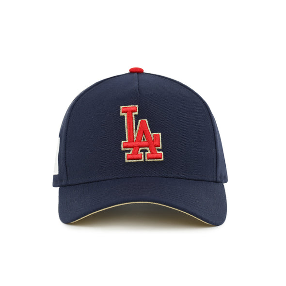 Los Angeles Dodgers X Japan Blue 9Forty A-Frame Snapback