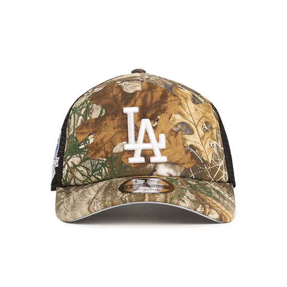 Los Angeles Dodgers Real Tree 50th Anniversary SP 9Forty A-Frame Snapback