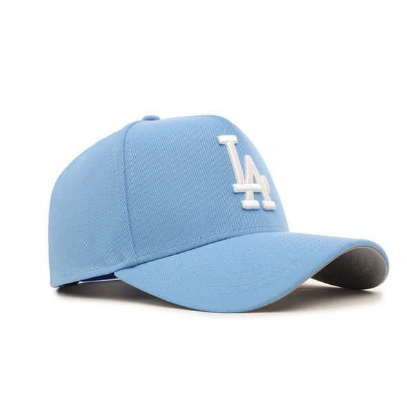 Los Angeles Dodgers Sky Blue 9Forty A-Frame Snapback