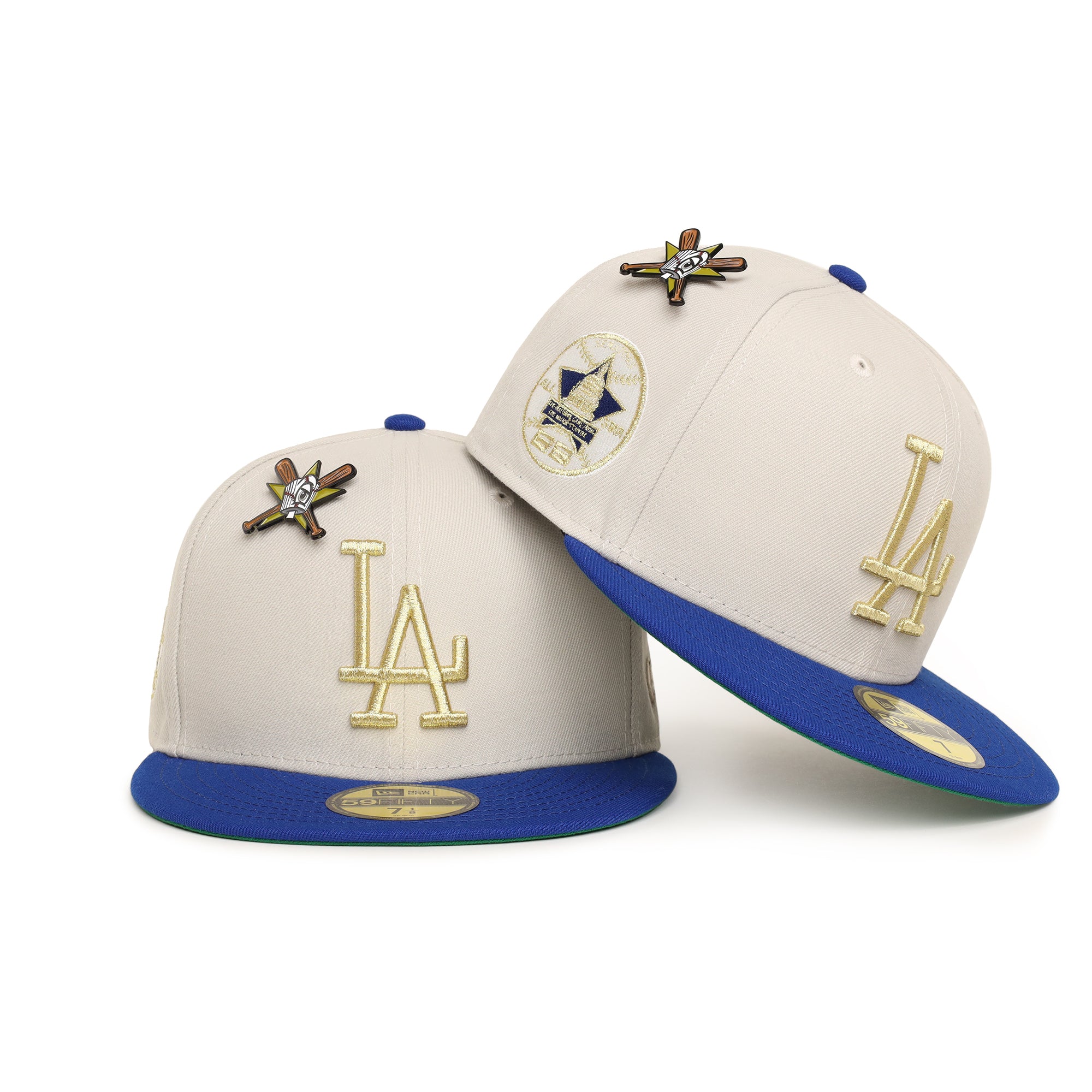 Los Angeles Dodgers Stone Blue 2 Tone 1962 All Star Game SP 59Fifty Fitted