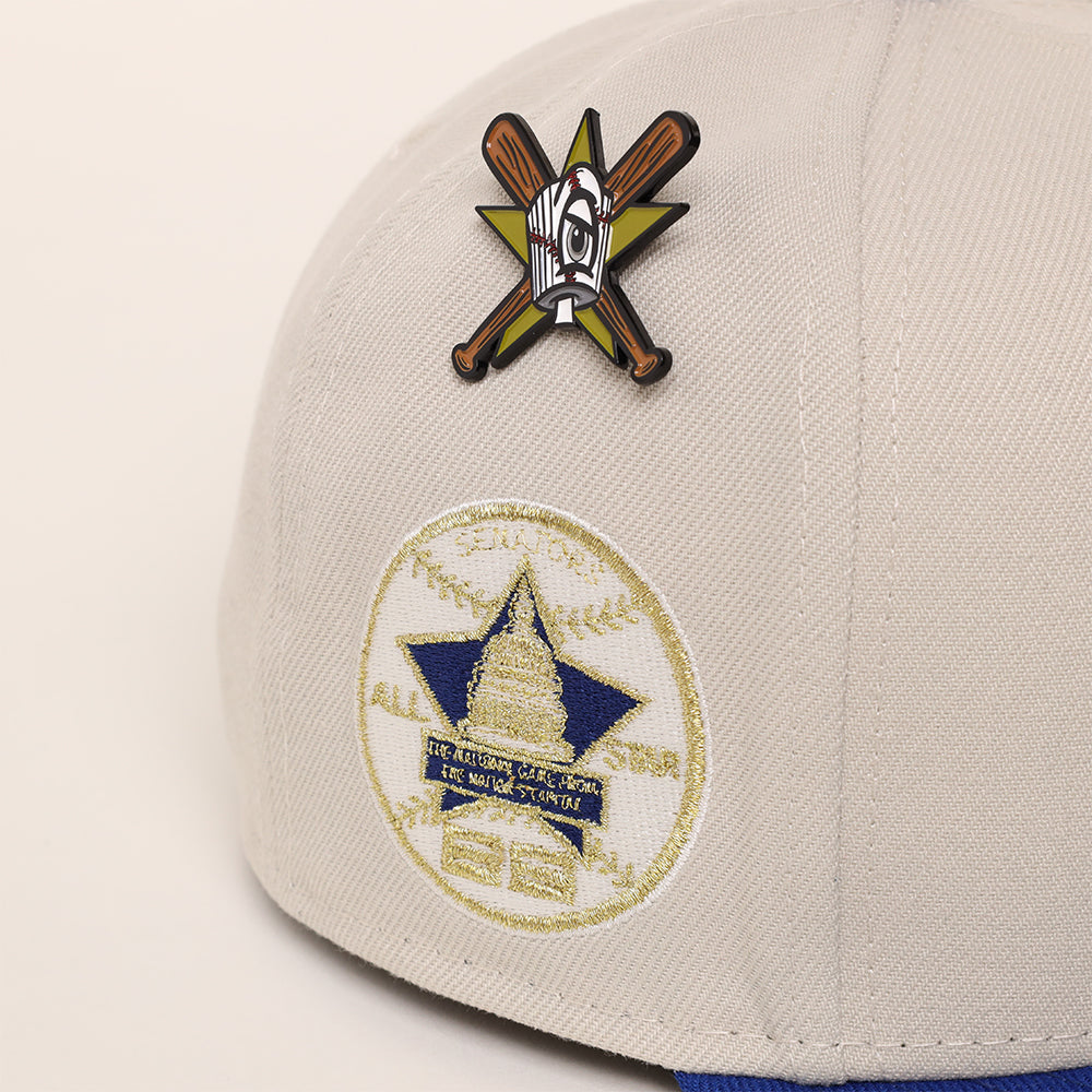 Los Angeles Dodgers Stone Blue 2 Tone 1962 All Star Game SP 59Fifty Fitted