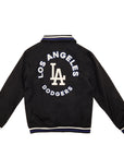 New Era Los Angeles Dodgers Black White Jacket