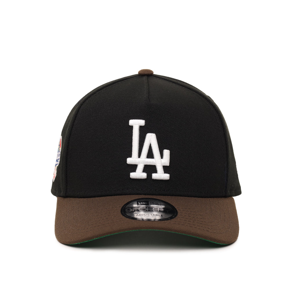 Los Angeles Dodgers Black Brown 2 Tone 100th Anniversary SP 9Forty A-Frame Snapback