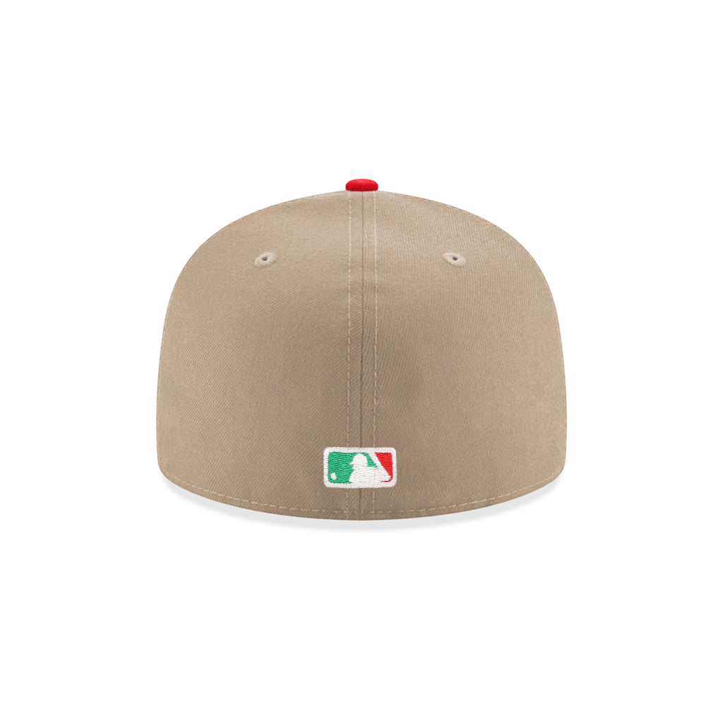Los Angeles Dodgers X Mexico Camel Red 2 Tone 59Fifty Fitted