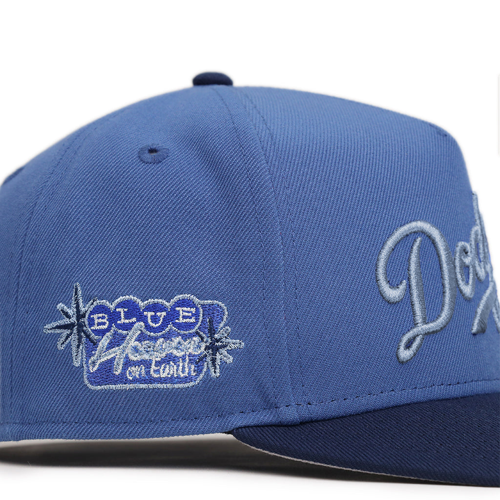 Los Angeles Dodgers 2 Tone Blue Heaven On Earth SP 9Fifty A-Frame Snapback
