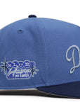 Los Angeles Dodgers 2 Tone Blue Heaven On Earth SP 9Fifty A-Frame Snapback
