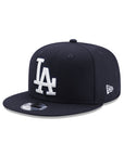 Los Angeles Dodgers Navy on White Logo Grand MLB 9Fifty Snapback
