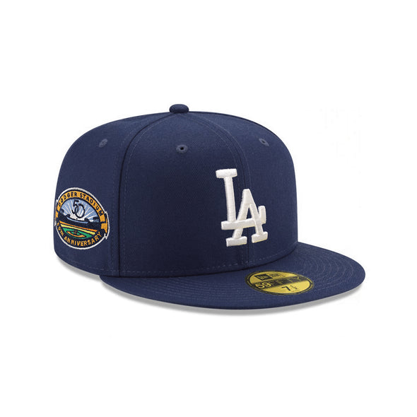 Los Angeles Dodgers Oceanside Blue 50th Anniversary SP 59Fifty Fitted