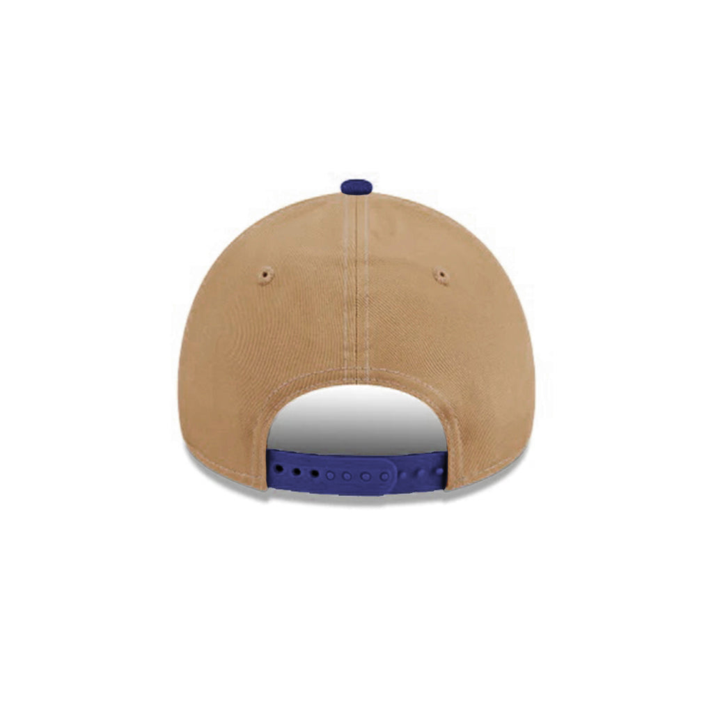 Los Angeles Dodgers Upside Down Khaki Royal 2 Tone Dodger Stadium SP 9Forty A-Frame Snapback